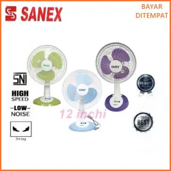 Kipas Angin SANEX FD-1287 Kipas Meja Desk Fan Ukuran 12 inch