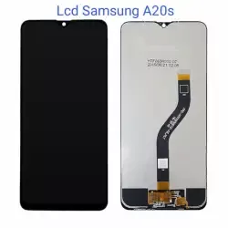 Lcd Samsung A20s Fullset Touchscreen Original - Black.