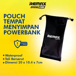 Remax Premium Waterproof Pouch for Smartphone - Powerbank - Earphone - Cable