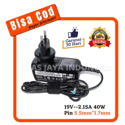 Cas Charger Laptop Acer Aspire One 756 AO756 AOD756  532H D255 D257 D260 D270 722 725 756 V5-131 V5-121 ZG5 A150 Casan Carger Leptop Ori Original Asli