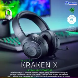 Razer Kraken X Multi-Platform Wired Gaming Headset