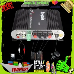 LVPIN Mini HiFi Stereo Amplifier Treble Bass Booster 12V 20W - LP-838 / Alat Pengganti Speaker Aktif / Pengeras Suara Portabel / Amplifier Power Speaker Toa Mobil Karaoke Mic / Speaker Super Bass Gede Jbl / Speaker Aktif Mini Kecil Promo Murah Original