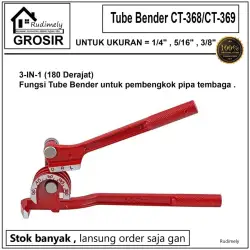 GROSIR ALAT PEMBENGKOK PIPA TEMBAGA Tube Bender tb 369