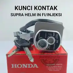 KUNCI KONTAK ASSY UNTUK MOTOR HONDA SUPRA X 125 HELM IN FI INJEKSI KUALITAS ASLI ORIGINAL AHM ORI KEYSET KEY SET RUMAH KONCI