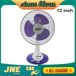 SANEX FD 1287 Kipas Angin Duduk Desk Fan Ukuran 12 inch