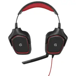 Logitech G230 Stereo Gaming Headset - Hitam-Merah