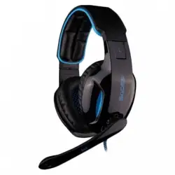  Sades Snuk SA-902 Headset Gaming USB 2.0 7.1 Channel with Microphone - Biru