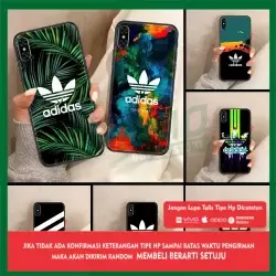 Case Adidas Softcase Bahan anti crack For Iphone 6 6S 7 8 X XS XR Plus Cover Casing