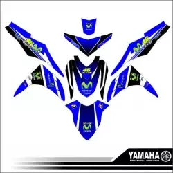 Decal Sticker Motor Full Body Yamaha Mio M3  Stiker Striping Mio M3 Full Body Young Squad 18