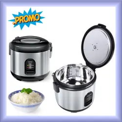 Sanken Magic Com Rice Cooker 1 Liter Stainless SJ 130 /120 H Panci Sehat