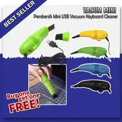 Beli 1 Gratis 1 Pembersih Mini USB Vacuum Keyboard Cleaner Laptop Computer PC Vacum BUY 1 GET 1