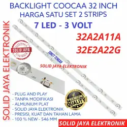 BACKLIGHT TV LED COOCAA 32 INC 32A2A11A 32E2A22G LAMPU BL COCA KOKA 7K 3V LAMPU BL 32A 2A11A 32E E2A22G LAMPU COCA 32A2A11 32E2A22 COCAA COCA TV 32 IN ICNH