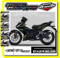 GTR STICKER STRIPING GTR 150 - STIKER MOTOR HONDA SUPRA GTR 150 LIST VARIASI HOLOGRAM AR 05 RACING