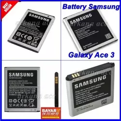 Batre Samsung Galaxy Ace 3 / G313 Original Kapasitas 1500mAh - Baterai Hp Samsung Ace 3 - Baterai Samsung ACE 3 - Batre Samsung ACE 3 ORI - Baterai Samsung Galaxy V [ arkana acc ]