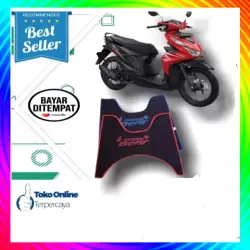 Karpet Motor Matic BEAT VARIO MIO SCOOPY GENIO atau Karpet Pijakan Motor Matic Terlaris aksesoris Motor Matic