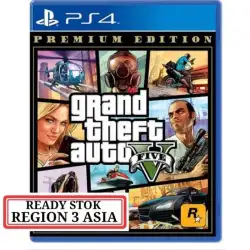 SSS88 - GAME PS4 GRAND THEFT AUTO GTA V PREMIUM EDITION REG 3