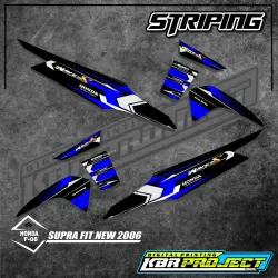 [COD] Stiker SUPRA FIT NEW 2006 striping  SUPRA FIT NEW 2006 motor  HONDA motor sticker variasi Racing F-08