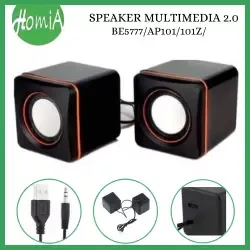Mini Speaker Multimedia Model AP101 Be-577 101Z Kabel USB Speaker Aktif Untuk Komputer Laptop PC Smartphone - HOMIA