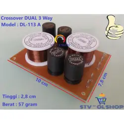 Crossover 3 Way Dual 113 / 3 Way Sound Crossover DL-113 - (Bisa Bayar Di Tempat)