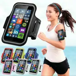 SPORT ARMBAND CASE TAS LENGAN HP  JOGGING GYM HP 5.5 INC TEMPAT HP JOGING TEMPAT HP OLAHRAGA AKSESORIS HP PELINDUNG HP TEMPAT HP AMAN TEMPAT HP MUDAH DIBAWA TEMPAT HAPI KEREN