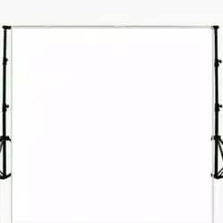 Background studio foto kain polos putih 2,5x3mtr