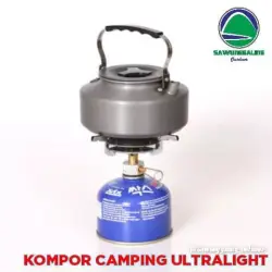 Kompor Camping Stove Lipat Ultralight Tungku Besar Premium Outdoor Hiking Backpack