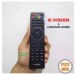 Remot remote K-vision/Topas/ Parabola/ Receiver C2000/ Bromo C2000 / Topas TV TS2-39/ Kvision Original Pabrik