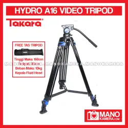 TAKARA HYDRO A16 Professional Video Tripod Fluid Head Horse Shoe Mat