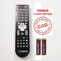 NEW PROMO REMOTE REMOT PARABOLA RECEIVER (GRATIS BATRAI) VENUS SIAP PAKAI / Venus Juke / Venus Inova Innova HD Original_BOM13