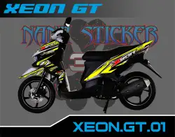 Striping XEON GT 125 - Stiker XEON GT List Variasi Motor STICKER XEON GT CODE 01