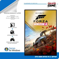 FORZA HORIZON 4 ULTIMATE EDITION KASET DVD GAME PC GAME LAPTOP