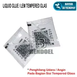 Bendoel Lem Liquid Cairan Perekat Revising Air Remover / Penghilang Gelembung Angin Udara Tempered Glass