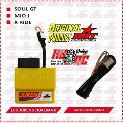 ECU Racing BRT JUKEN 5 DUAL BAND Yamaha Mio J Soul GT 110 XEON RC X Ride Fino Fi Injeksi ECU Mio J XEON Harian TUNE UP Balap Bore Up Matic Murah