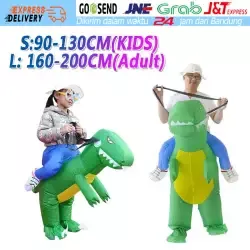 Kostum Dino Pesta Cosplay Dinosaurus Anak Ultah Badut Lucu Ultah Inflatable Karnaval Festival