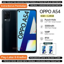 OPPO A53 - 6GB/128GB - 4GB/64GB & A54 - 6GB/128GB & A15s 4GB/64GB & A16K 4GB/64GB & OPPO A55 & OPPO A57 - Garansi Resmi OPPO Indonesia 1 Tahun