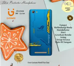 isi 2pcs Garskin HP Gionee M6 Lite Motif rog 4 - Free Custom Motif Via Chat