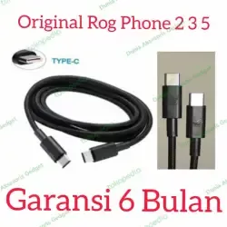 ( COD ) Asus Data Cable Rog Phone 2 3 5 Hyper Charge Type-C to C Original 100% - ORIGINAL ASUS Terlaris
