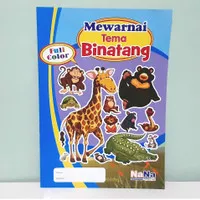 Buku Mewarnai - Hewan Ternak / Binatang (PAUD & TK)