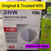 Masker N95 PM 2.5 Reusable Face Mask Protective Mask KN95 Original - UV BOX