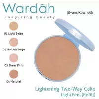 Wardah Lightening Two Way Cake Light Feel Refill