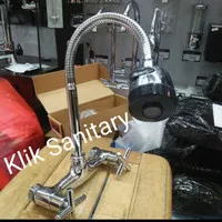 Kran Cuci Piring Model Baling Panas dingin/Kran Kitchen Sink Flexibel