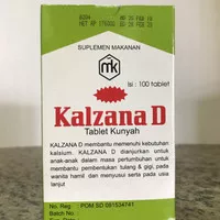 Kalzana D tablet kunyah