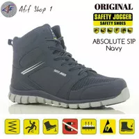Sepatu Safety Shoes Jogger ABSOLUTE S1P NAVY Original / Joger Absolute