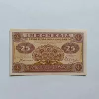 uang Kuno 25 sen federal thn 1947 kondisi baru UNC