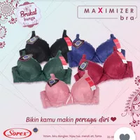 BH BRA SOREX BUSA TEBAL PAKAI KAWAT UK 34-36-38