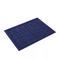 Karpet Motif Bunga Warna Biru