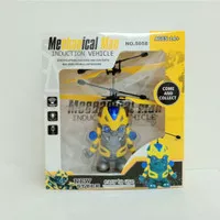 Mainan Terbang Sensor Induction Aircraft Flying Robot Bumblebee