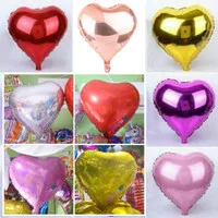 Balon Foil Love size 45cm balon hati merah pink gold silver biru cinta