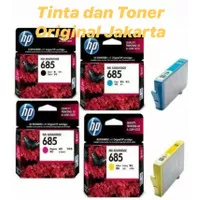 Hp 685 Black/Colour Original Ink Advatage Cartridge Satu Set