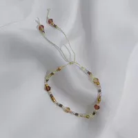 Calamine - String & Bead Bracelet